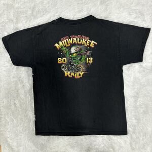 Graphic biker tshirt